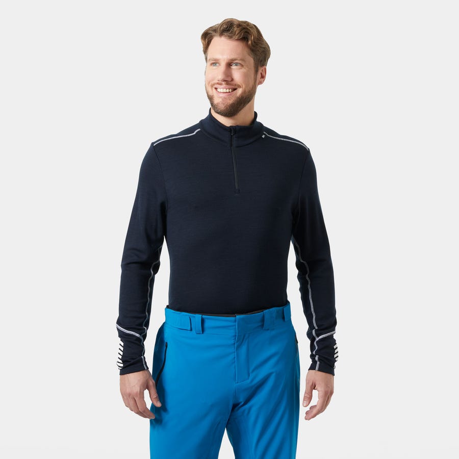 Men's LIFA Merino Midweight Half-Zip Base Layer