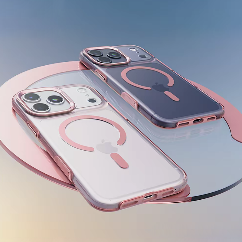 Dopamine Transparent Magnetic Case for iPhone 17 Series