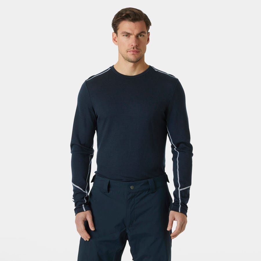 Men's LIFA Merino Midweight Crew Base Layer