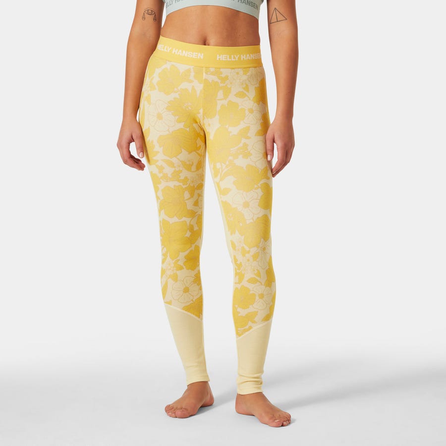 Women's Lifa Merino Midweight Graphic Base Layer Pants