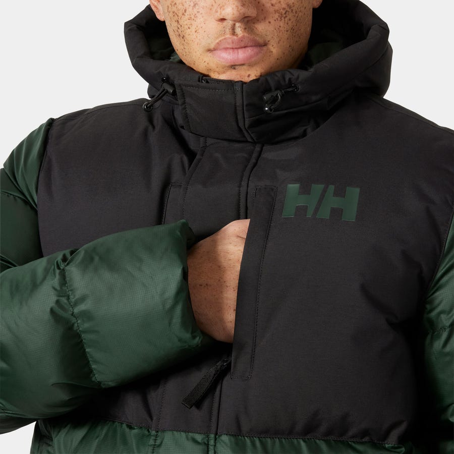 Men's Active Puffy Long Jacket