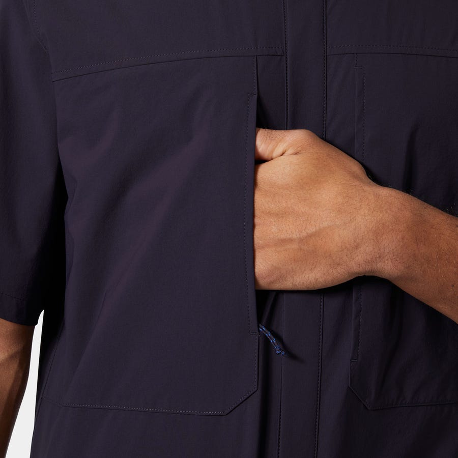 Men's AWE Short Sleeve Softshell Overshirt